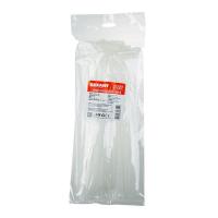 Хомут кабельный 7.6х300 нейл. бел. (уп.100шт) Rexant 07-0302
